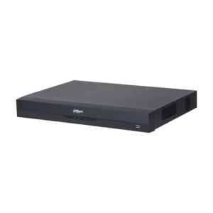 DHI-NVR4216-EI. NVR Dahua de 16 Canales serie 4XXX WizSense soporta 2 HDD cámaras de hasta 16MP soporta analíticas por medio de las cámaras.