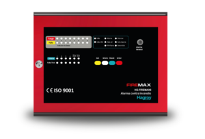 HG-FIREMAX16. Panel convencional de Incendio serie FireMax, 16 zonas supervisadas 4 salidas NAC cert