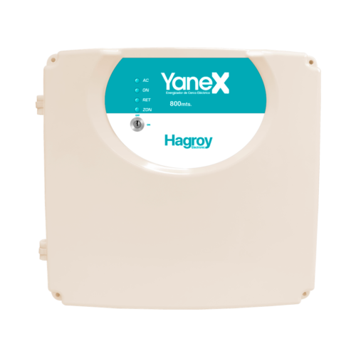 HG-YANEX800-220. Energizador Yanex, eneregiza hasta 800m 1 zona cableada 32 inalambricas.