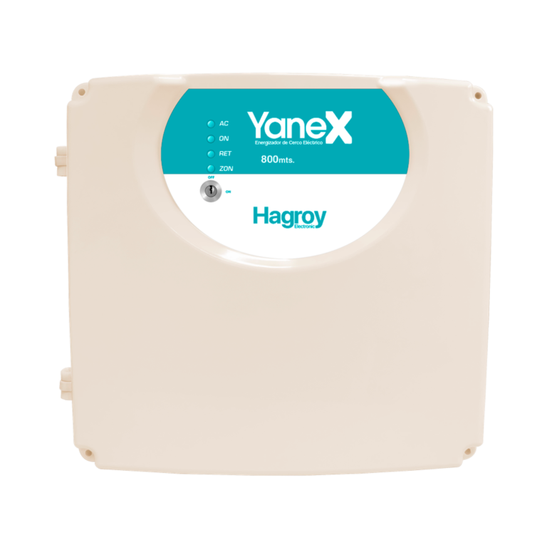HG-YANEX800-220. Energizador Yanex, eneregiza hasta 800m 1 zona cableada 32 inalambricas.
