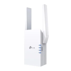 RE605X. Extensor Wifi AX1800 doble banda (1201Mbps en 5GHz y 574Mbps en 2.4GHz) 2 antenas externas 1 puerto ethernet 1Gbps