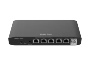 RG-EG105G-V3. Router administrado por la Nube de REYEE 5 puertas 10/100/1000 Base-T, 2 WAN recomendado para 100 clientes concurrentes