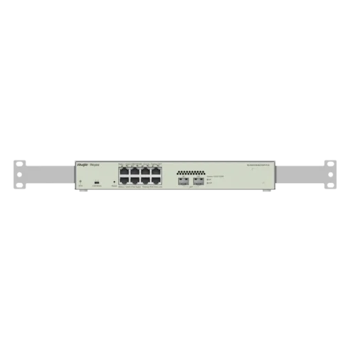 RG-NBS3100-8GT2SFP-P-V2. Switch REYEE administrable por cloud 8 puertos PoE Gigabit 2 Puertos SFP.