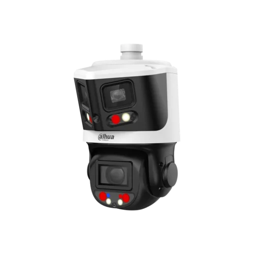 Cámara PTZ IP X-Spans 8MP+4MP, TiOC: 10X Zoom, IR hasta 70m, Autotracking, Protección perimetral,Multivisión, Disuasión activa, Luz dual inteligente, SMD 4.0/ IP66.