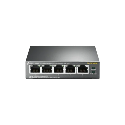 TL-SF1005P. Switch de Sobremesa de 5 Puertos Gigabit con 4 puertos PoE