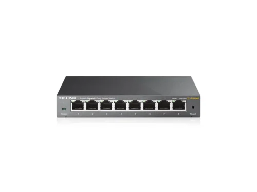 TL-SG108E. TP-LINK 8-1000 Metalico Switch Smart Fuente-9V no-Rack 158x101x25mm