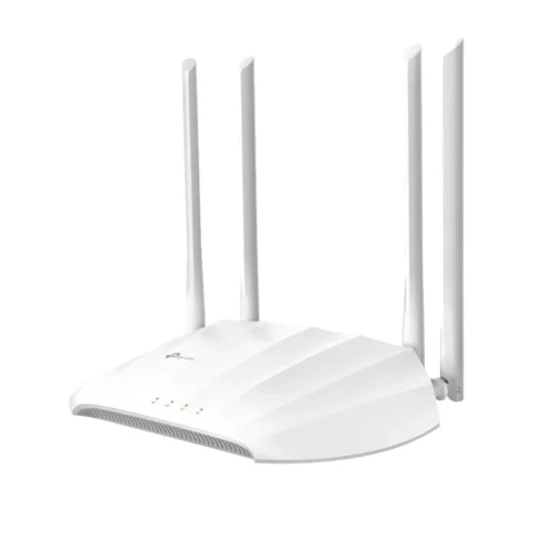 TL-WA1201. punto de acceso Wifi AC1200 1 puerto Giga-ethernet doble banda(867 Mbps en 5GHz y 400 Mbps en 2.4GHz) posee 4 antenas externas.