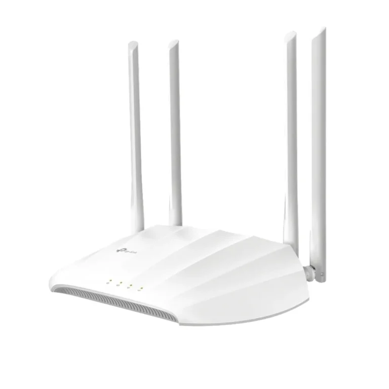 TL-WA1201. punto de acceso Wifi AC1200 1 puerto Giga-ethernet doble banda(867 Mbps en 5GHz y 400 Mbps en 2.4GHz) posee 4 antenas externas.