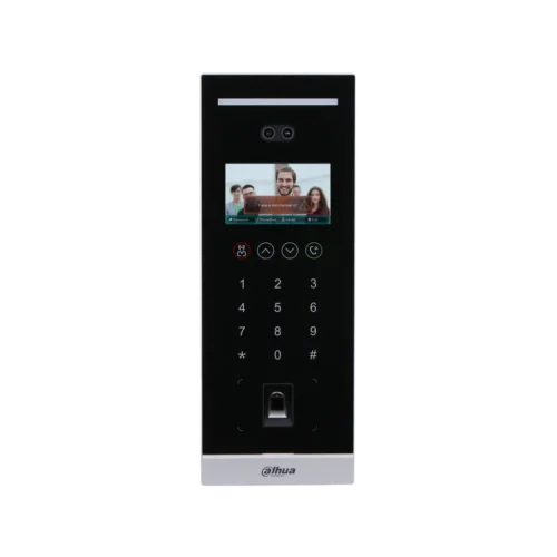 DHI-VTO6541H. Control de entrada Dahua 2MP para Calle IP con Reconocimiento Facial Tarjeta y Huella WDR