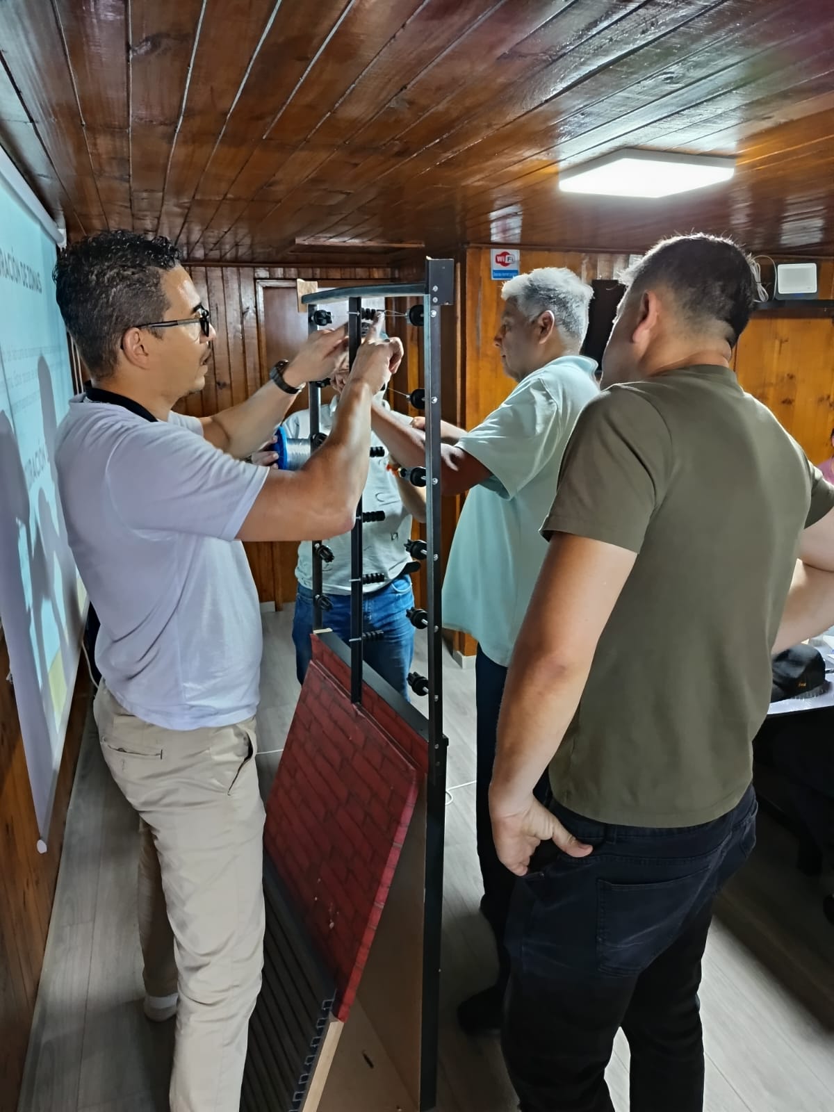 Trabajo con material real