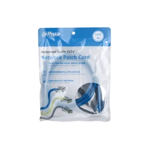 DH-PFM972-6U-2-blue. Patch cord 2 metro Dahua categoría 6 de 24AWG COLOR AZUL