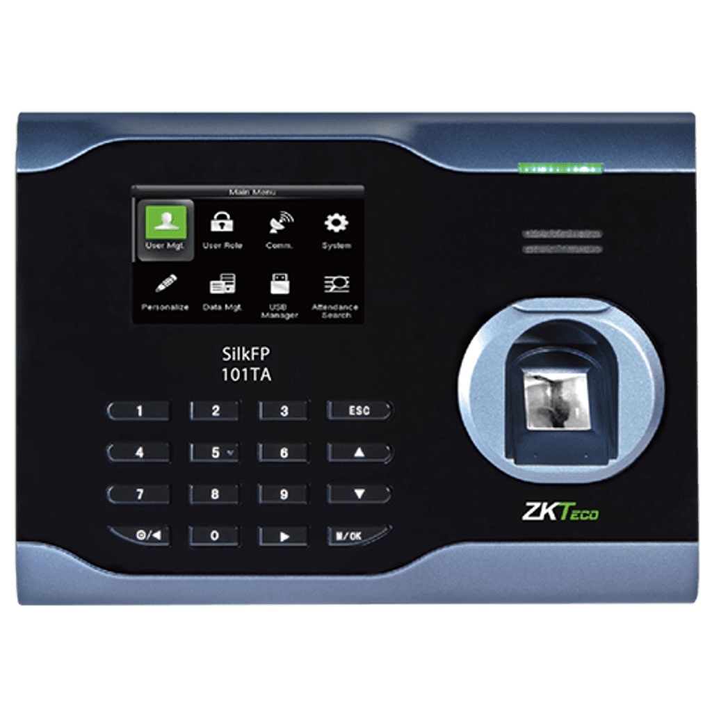 SilkFP-101TA. terminal standalone de t&a, verificación por huella (z-id ...