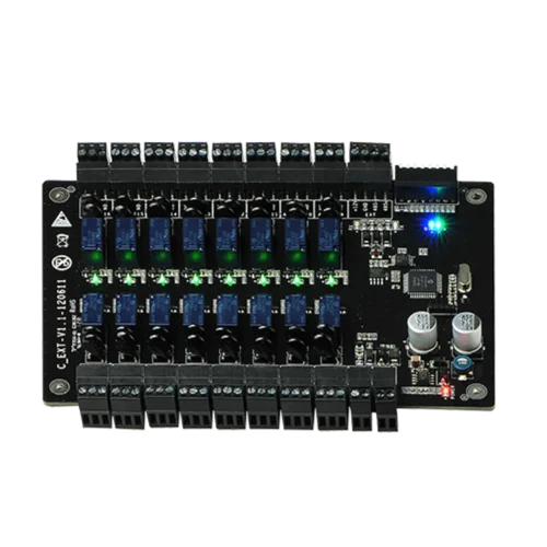 ec2354529142a0bd69930bc11b9d6468 EX16. Expansor de 16 relevadores para sistema de elevadores compatible con APX4000