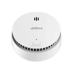 DHI-HY-SA21A-W2. Sensor de Humo fotoeléctrica inalámbrico Dahua, Frecuencia 433.1 MHz, Sirena integrada 85db.