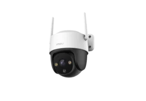 右侧-不亮灯 Cámara IP PT de 5MP con WiFi ofrece Full Color, audio bidireccional, micrófono y altavoz integrados