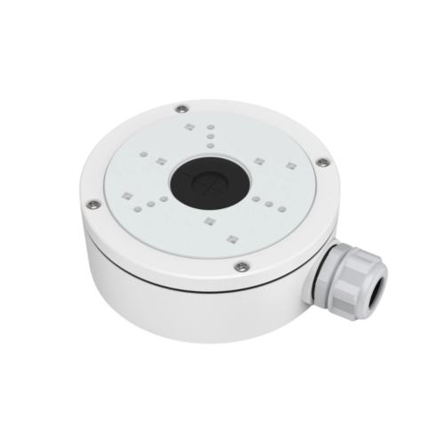 Caja conexiones redonda para camaras