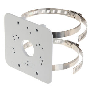 Soporte de camara para poste con abrazadera 20cm