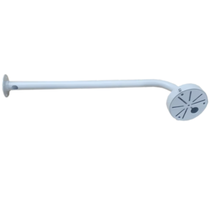 SOPORTE PARA CAMARAS DE 100CM CURVO CON BASE REDONDA Y PERNOS