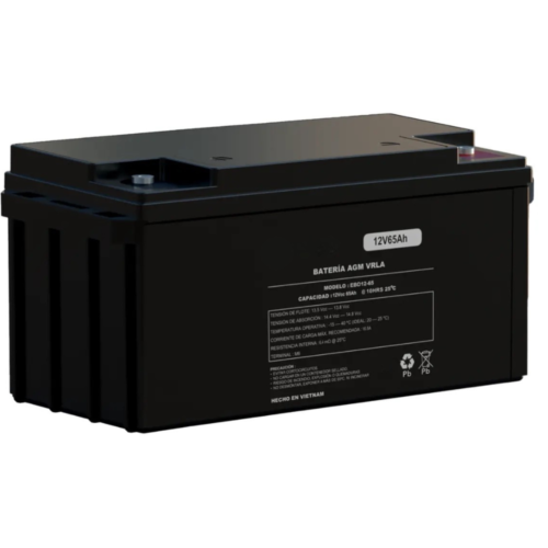 Batería de Ciclo Profundo AGM 12V 65Ah