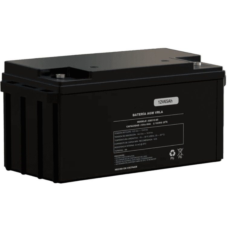 TK-EBD12-65 Batería de Ciclo Profundo AGM 12V 65Ah