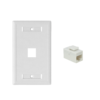 Pack 1-faceplate LinkMade + copla rj45 CAT6
