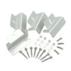 Kit Soporte 4 Piezas (Aluminio, con Bulonería)