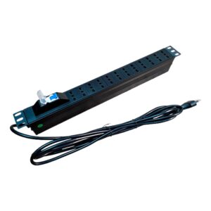TK-70933CBE PDU Horizontal 19" 12 Enchufes Hembra Nacional Interruptor 10A
