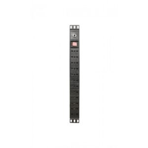 CE0078 PDU 12 Enchufes 10A con interruptor 19" 1U Trimex