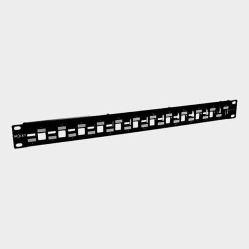 70573AA-1 Patch Panel 24 Puertos Modular CAT 6A Blindado NEXXT