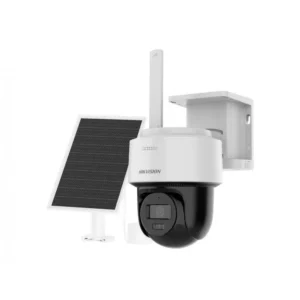 Cámara Solar Hikvision 4G 4MP PT DS-2CFSP4/4G-SIM KIT Camara Solar PT 4G 4MP IR 30m AOV Bateria Mic IP66 DS-2CFSP4/4G-SIM 2.8mm Hikvision