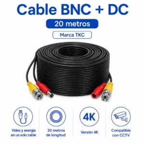 Cable BNC de 20 metros marca TKC
